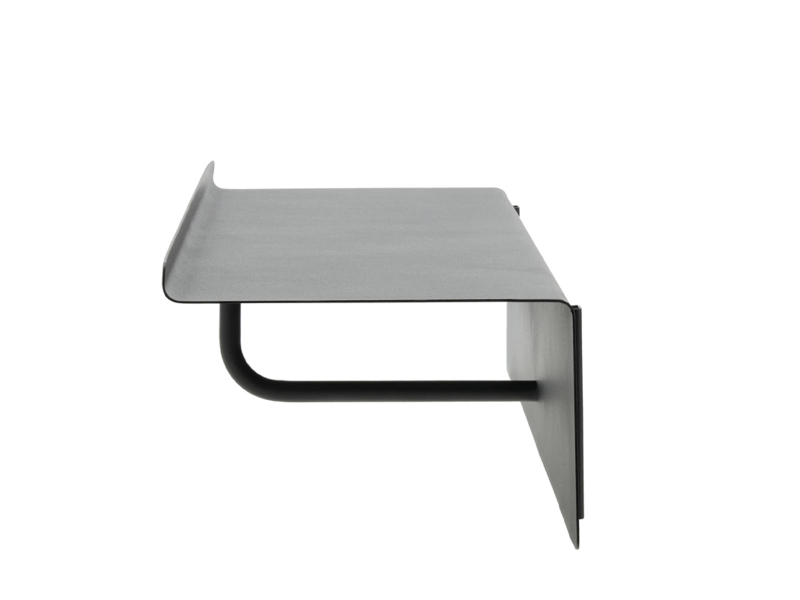 Zone Hattehylde 80 x 21,5 x 14,8 cm i black, A-Col